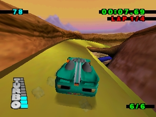 Hot Wheels - Turbo Racing (Europe) (En,Fr,De) In game screenshot